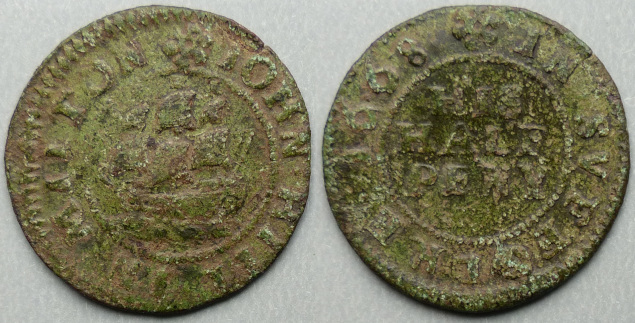 Melton, John Hill 1668 halfpenny